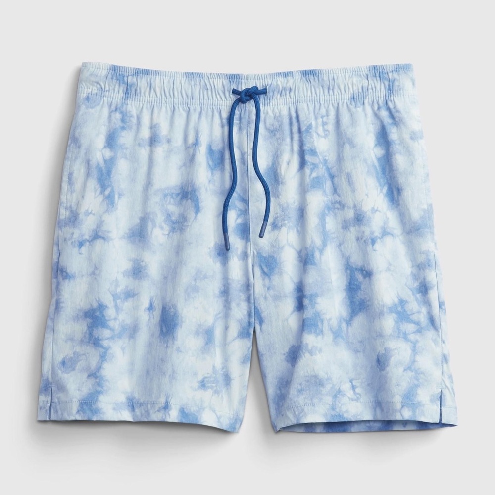 Gap - Men's Blue 6" Swim Trunks